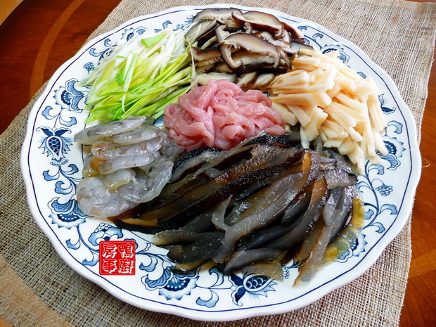 三鲜海参羹三鲜海参羹